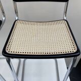 Pair of Marcel Breuer high bar chairs