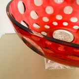 Large crystal bowl on a pedestal from Paris