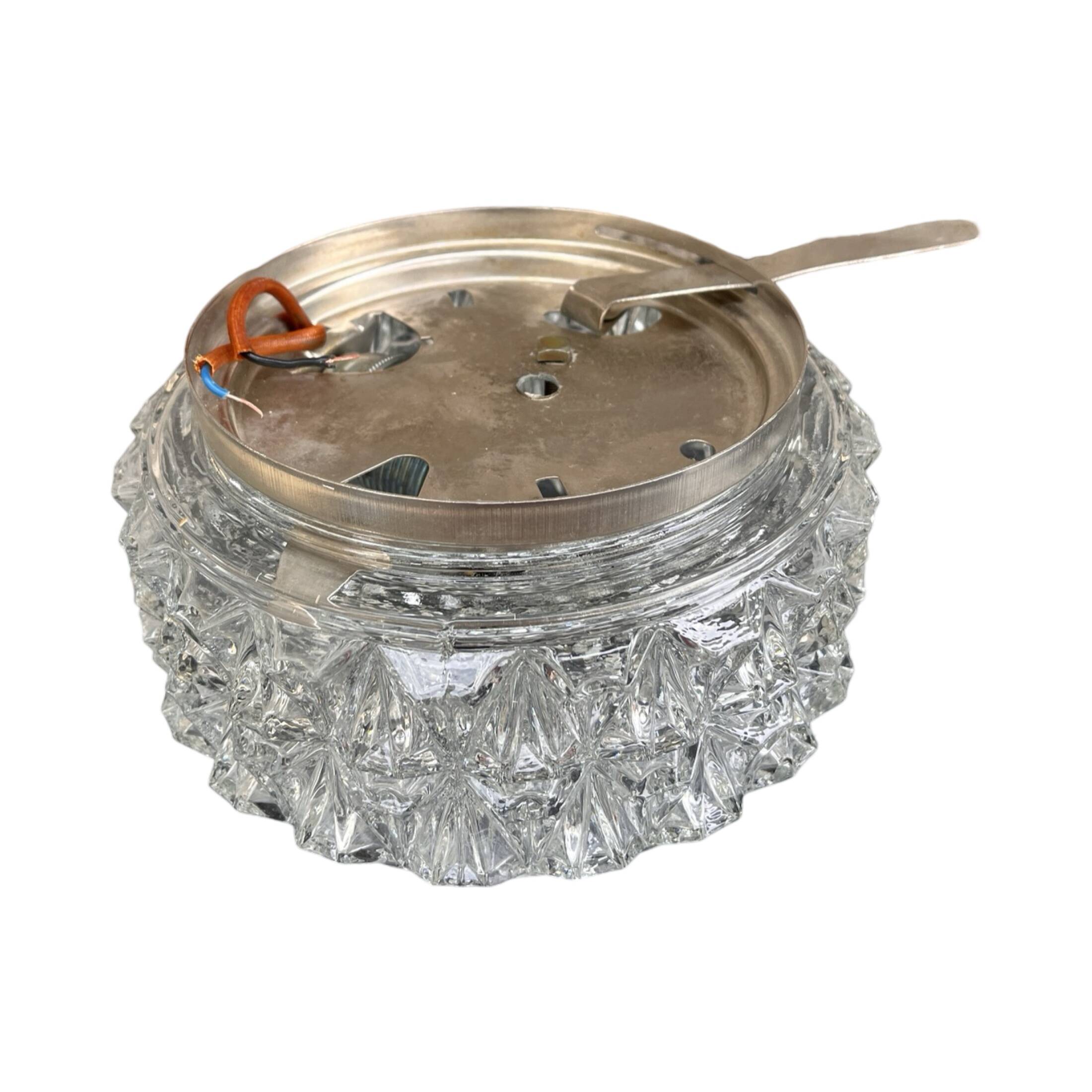 Ceiling lamp, type 16.S.002, Polam Wikasy, Poland, 1970s.