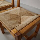 Set of 5 vintage chairs by Tage Poulsen for Gramrode Møbelfabrik, 1970's