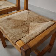 Set of 5 vintage chairs by Tage Poulsen for Gramrode Møbelfabrik, 1970's