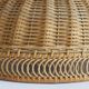 Rattan lampshade