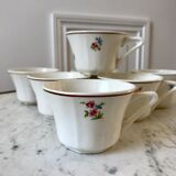Set of 7 vintage coffee cups 50s
