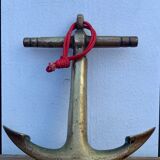 Bronze corkscrew in the shape of a boat anchor
