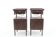 1940s Pair of Industrial Nightstands with Pull Out Table Czechoslovakia