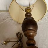 Vintage wood/metal table lamp