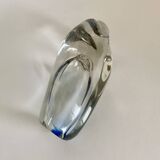 Glas vase by Josef Rozinek for Novy Bor Glassworks, 1960's