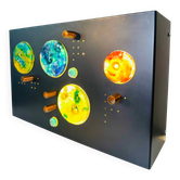 C-1701 Collage Wall Lamp By Willem Van Oyen For Raak Amsterdam, The Netherlands 1960S