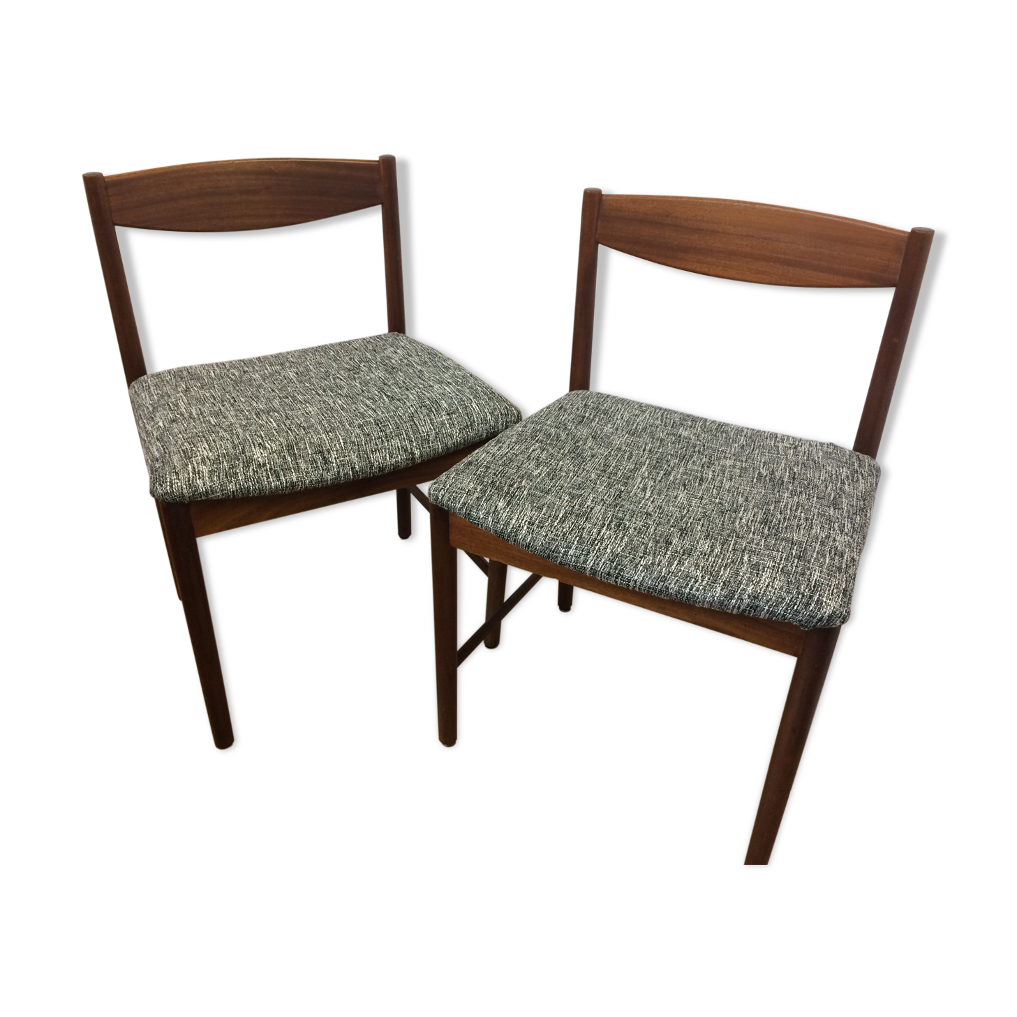 Lot of 2 teak chairs by A.H. McIntosh No.9913