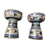 Lot de Pic cierge signé Keraluc Quimper