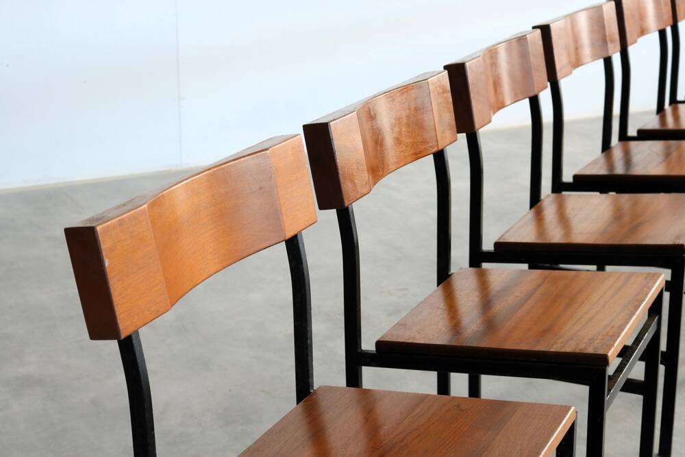 Chaises vintage | chaises de salle à manger | chaises | années 1950