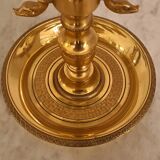 Lampe bouillotte en bronze style Empire
