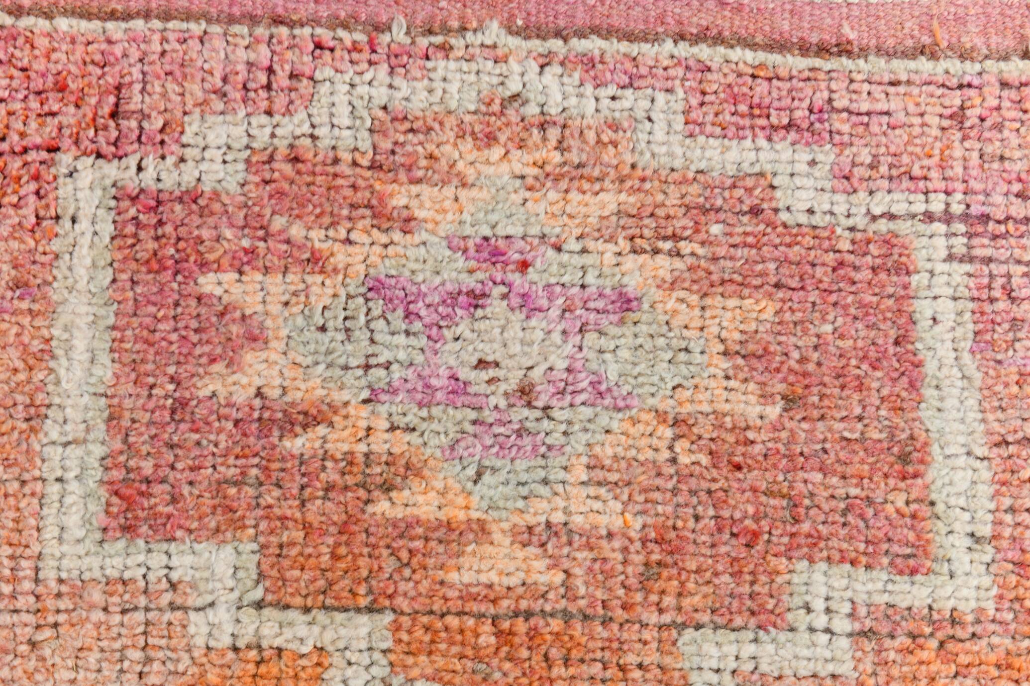 Tapis turc pastel doux, 91 x 313 cm