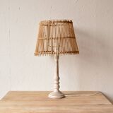Vintage wooden table lamp