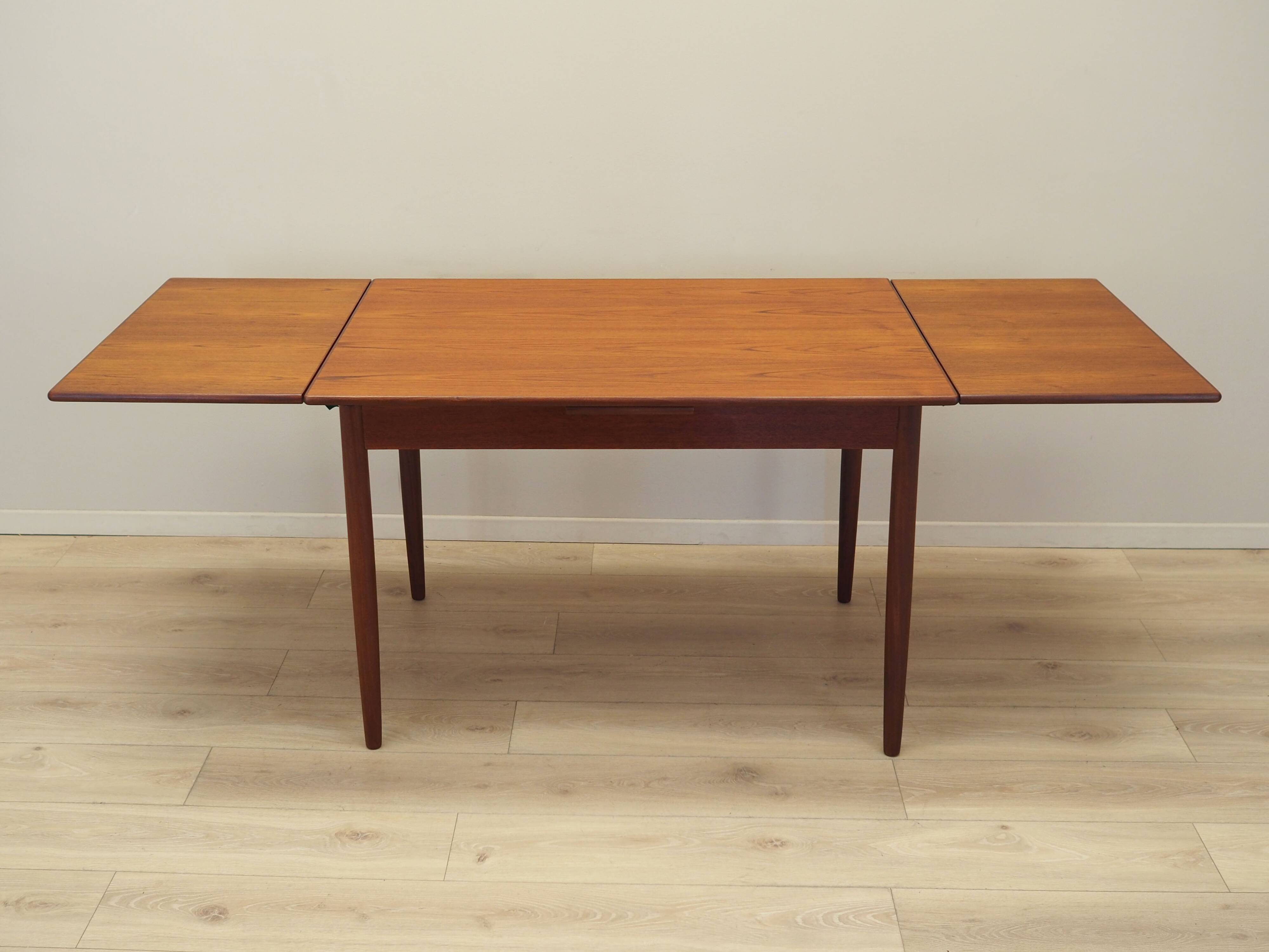 Teak table, Danish design, 1970s, production: Denmark