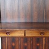 Danish wall unit by Thygesen and Sorensen in rosewood, 1960