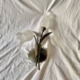 Vintage "tulip" wall light