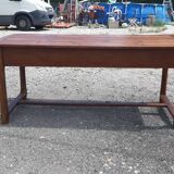 Table de ferme campagnarde 19 ème en merisier