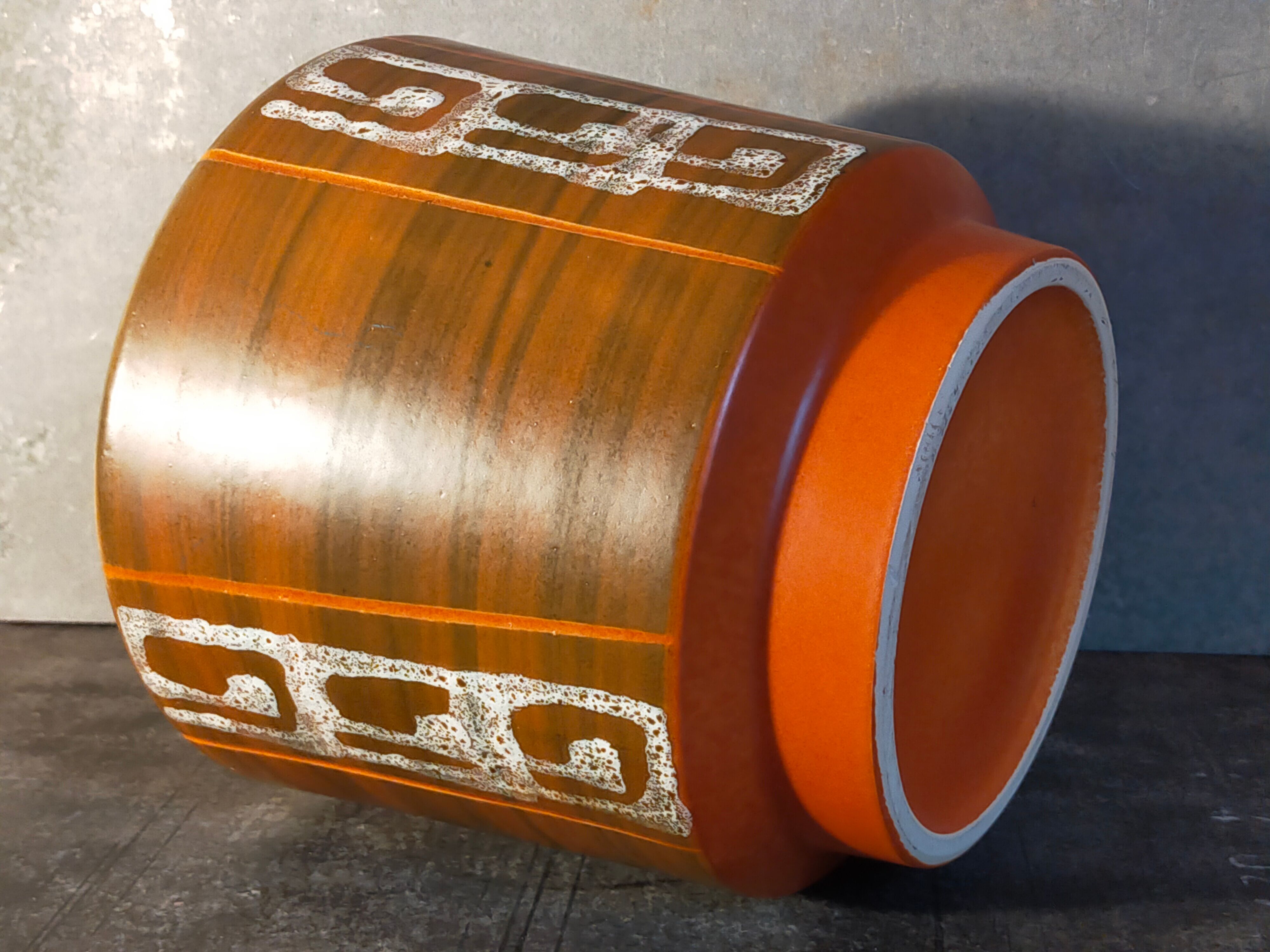 Ceramic pot cover 50s