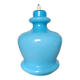 Vintage turquoise opaline glass pendant – 1960s/70s