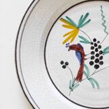 Bird plate from Forges-les-eaux