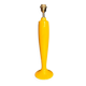 Large vintage ceramic lamp base in yellow – 1960s