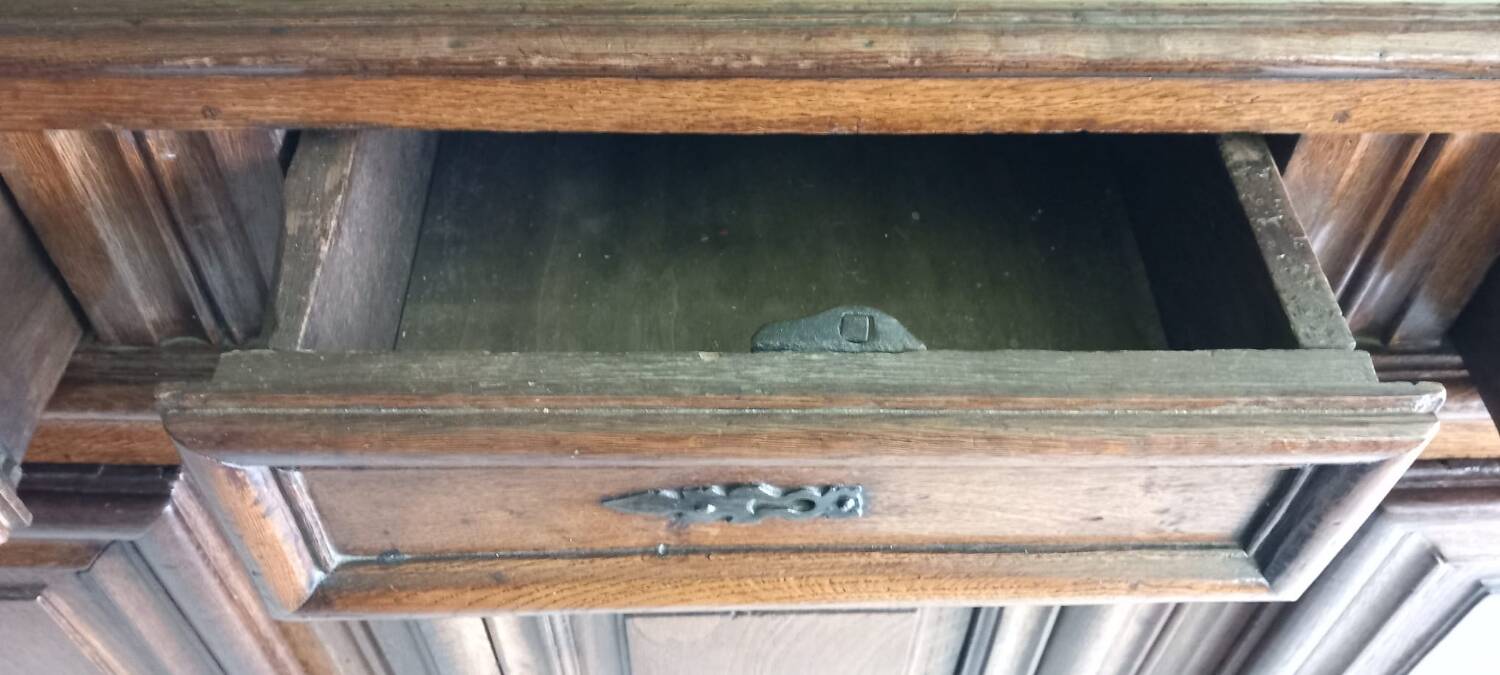 18th century oak sideboard