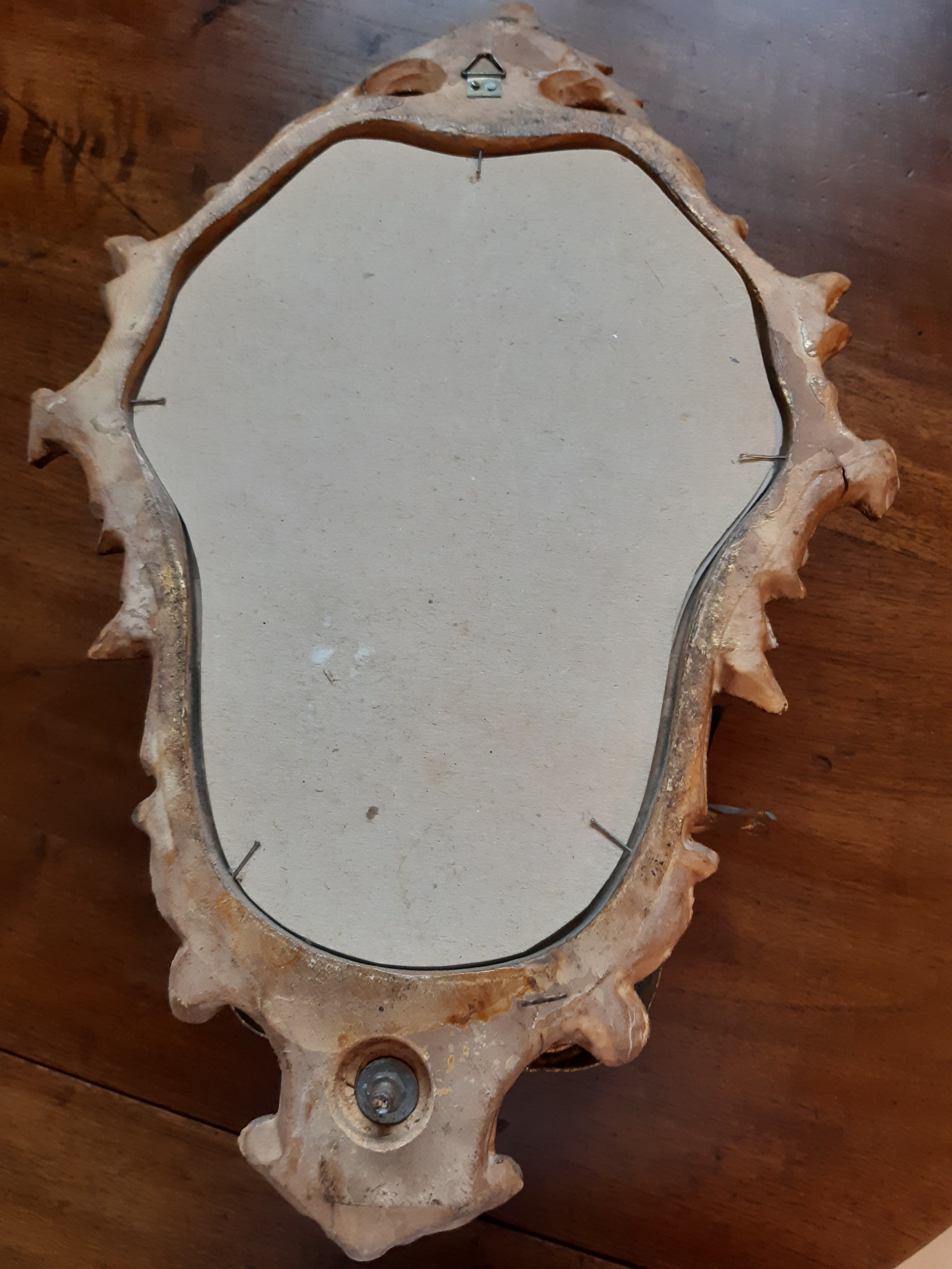 Pair of mirrors  24x37cm