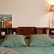 Antique headboard