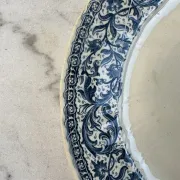Assiette plate GIEN guirlandes