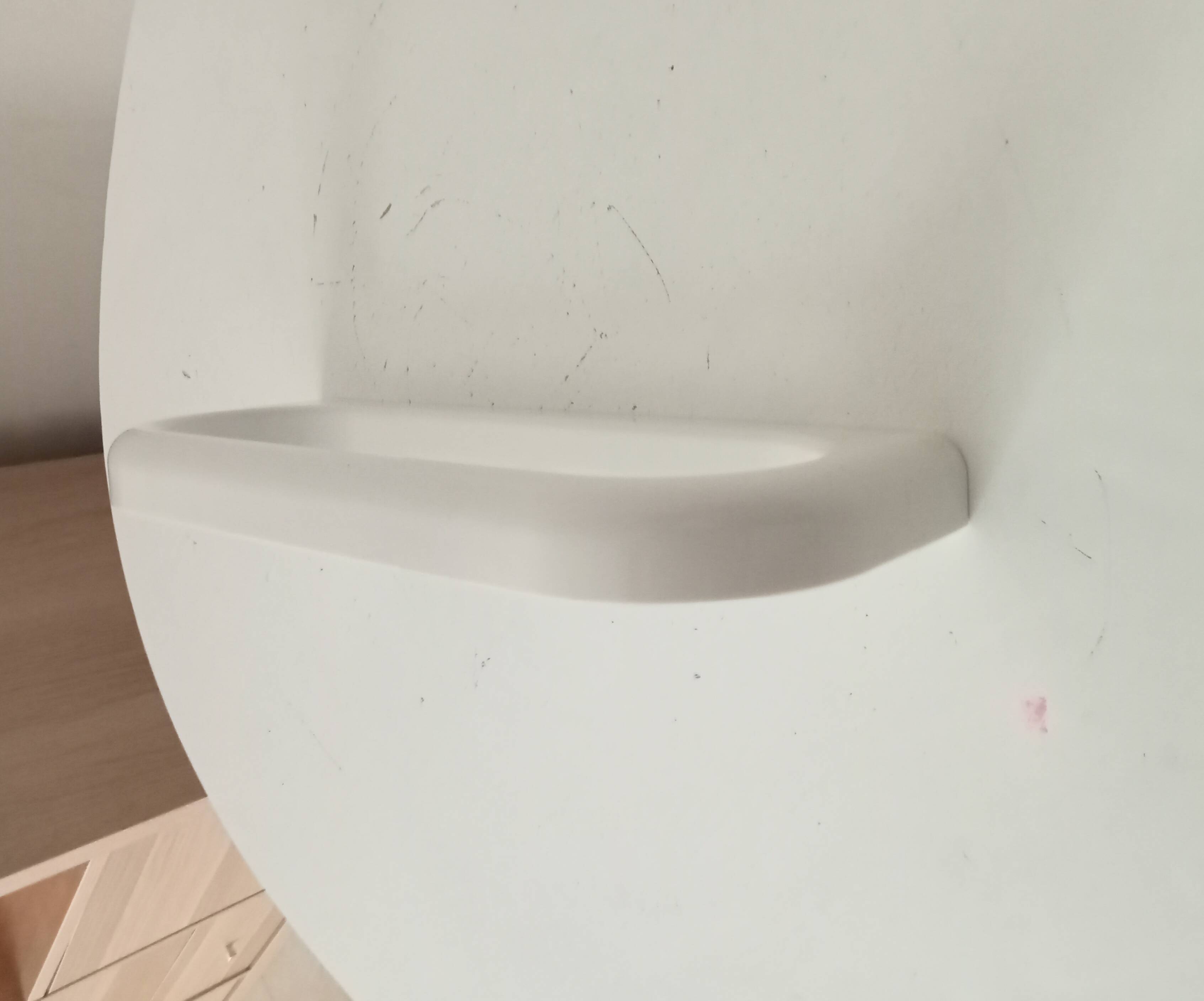 Porte serviette flottant vintage Space Age Metalplastica