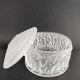 Lalique crystal box modelled as "Les Enfants".