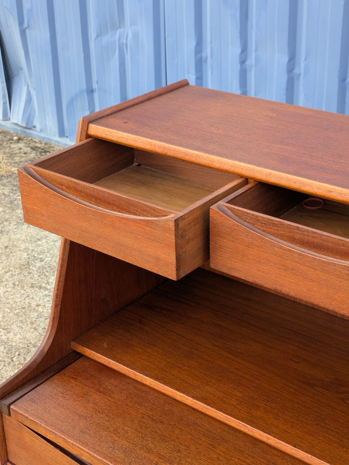 Teak dressing table by Arne Vodder for Olholm Mobelfabrik, 1960