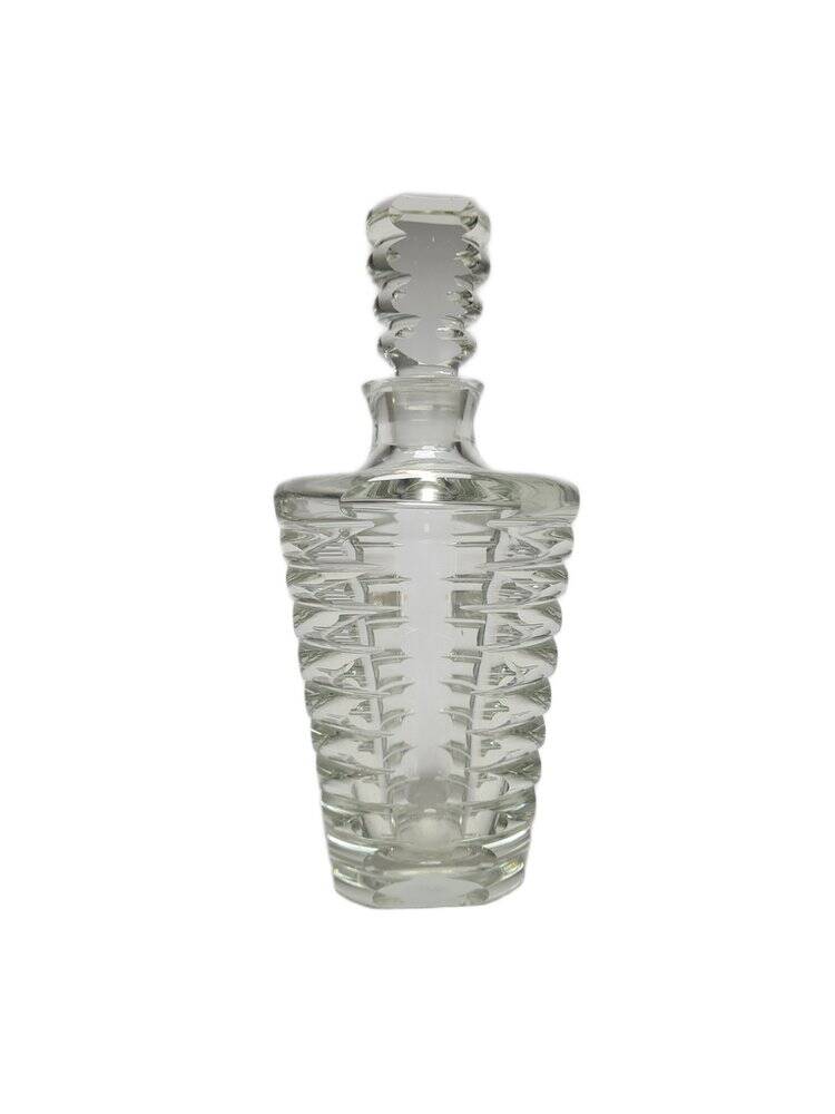 Czechoslovakian Art Deco carafe by I. Pastrankova for Moser, 1950s