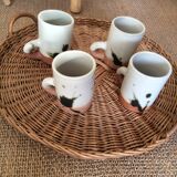 4 mugs Poterie de la Colombe