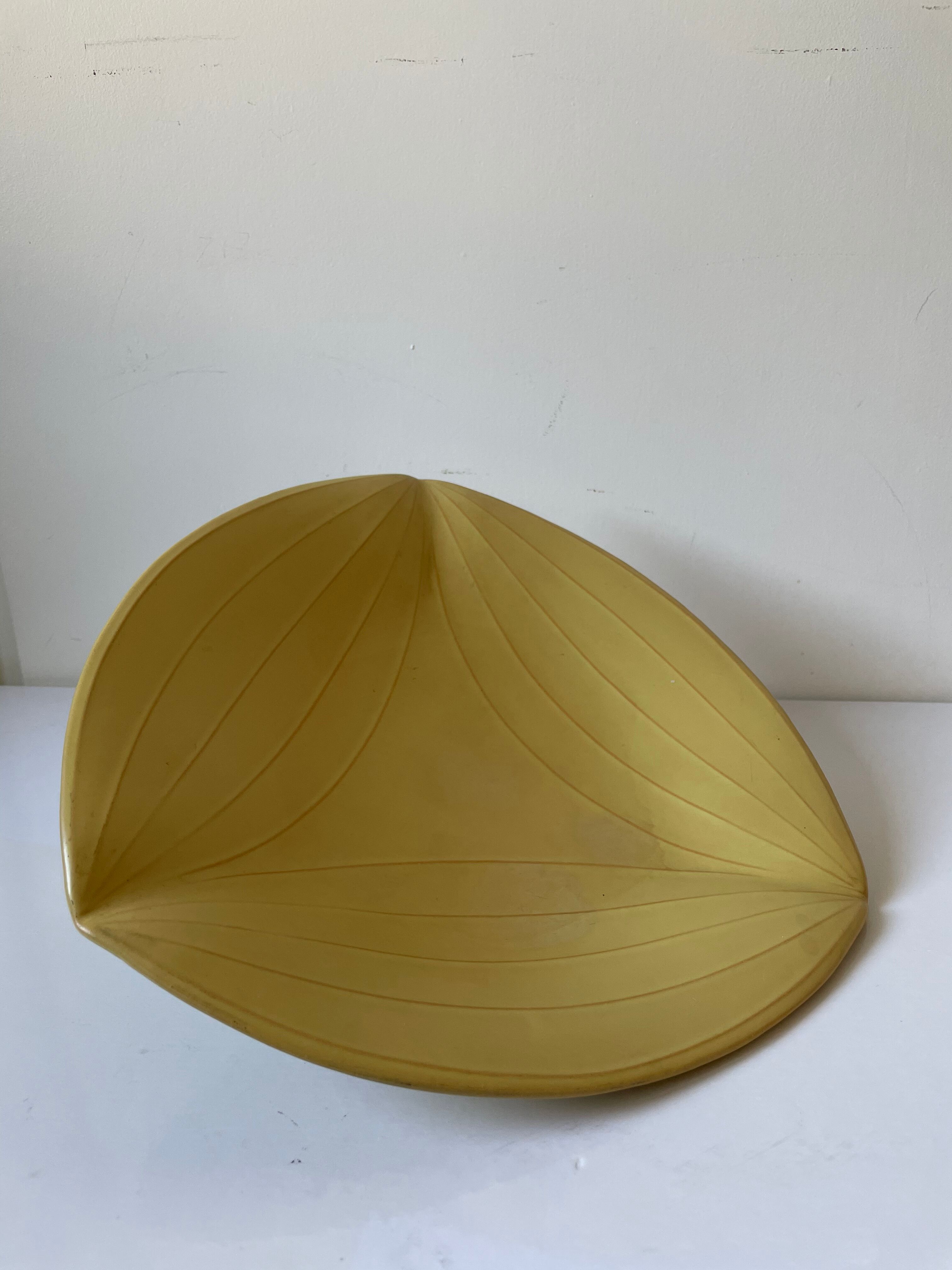 Danish 1950 Glazed Ceramic Decorative Bowl