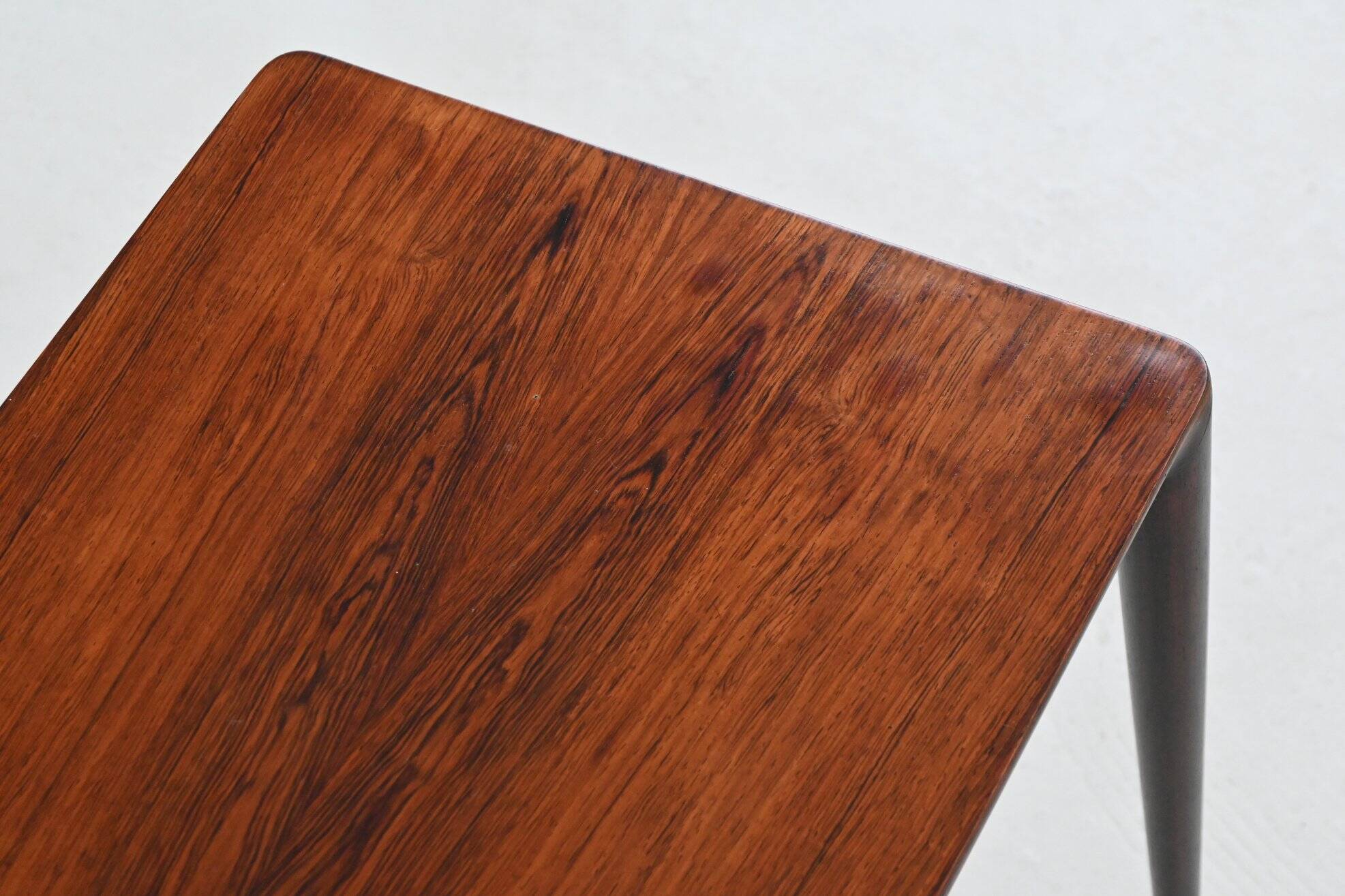 Severin Hansen nesting tables in rosewood Haslev Denmark 1960