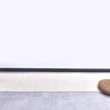 2x10 Neutral White Wool Moroccan Runner Rug, 67x301Cm