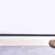 2x10 Neutral White Wool Moroccan Runner Rug, 67x301Cm