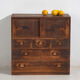 Old sliding door chest of drawers – Taishō / Shōwa period (c. 1920-1945) #92