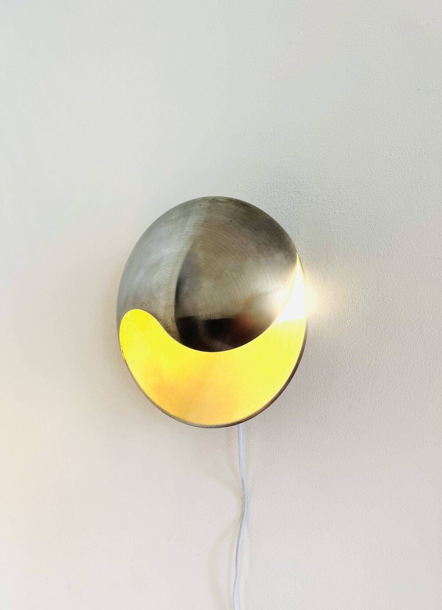 Yin-Yang C-1636 Wall Lamp By Hermian Sneyders De Vogel For Raak Amsterdam, The Netherlands 1960S
