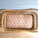 Rattan cradle bed