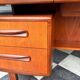 Gplan teak dressing table / desk / console