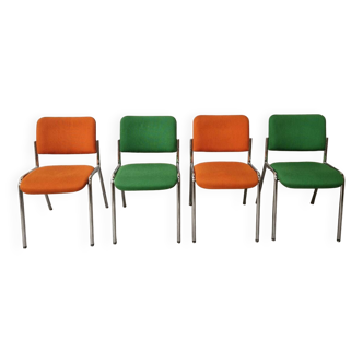 Series of 4 chairs 1970