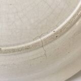 Digoin & Sarreguemines round dish, Rosa model, between 1920 and 1950