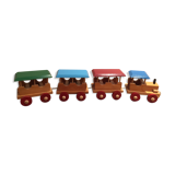 Vintage wooden train to pull