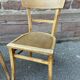 Pair of chairs bistro baumann French bistro chair vintage