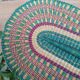 Éventail africain en fibres naturelles
