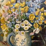 Table bouquet of country flowers