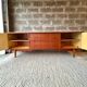 Vintage Scandinavian teak sideboard - unique piece - 1960s/70s